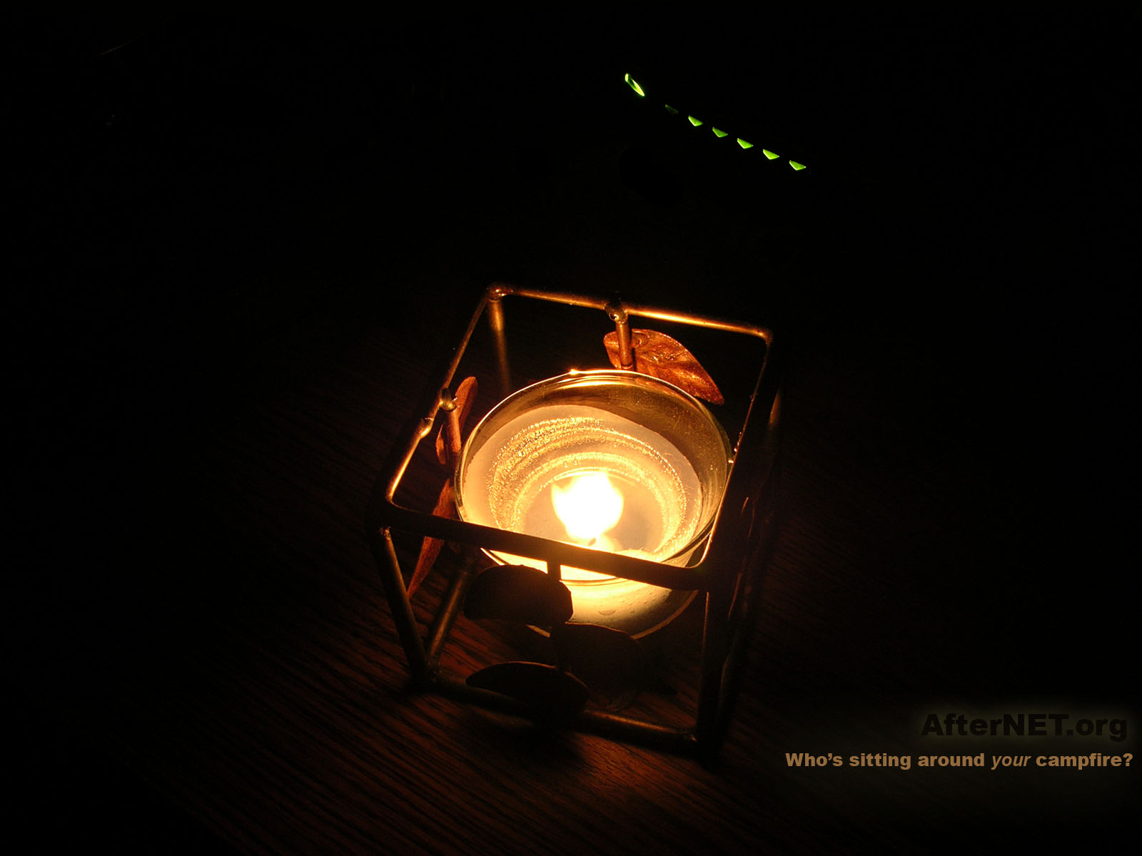 Afternet Candle Wallpaper